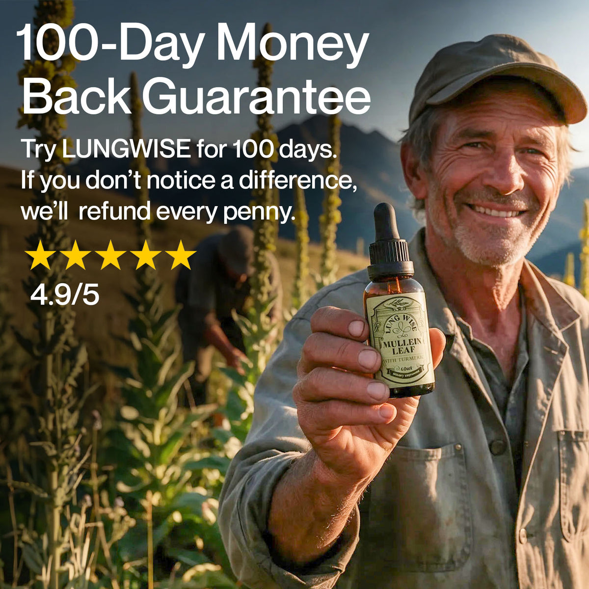 LungWise Mullein Drops | Advanced Formula