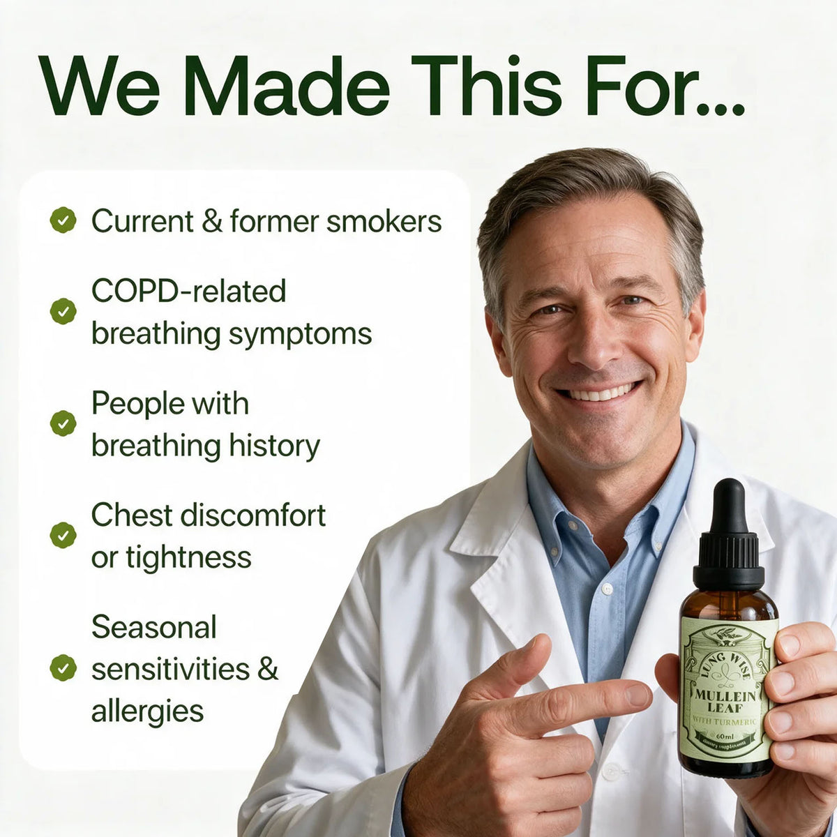 LungWise Mullein Drops | Advanced Formula